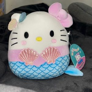 Sanrio Squishmallow Hello Kitty Mermaid